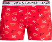 Jack & Jones boxershort jac, rood - Maat M -