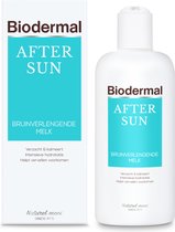 Bol.com Biodermal Aftersun Bruinverlengende melk - aftersun met kalmerende panthenol (provitamine B5) - 200ml aanbieding