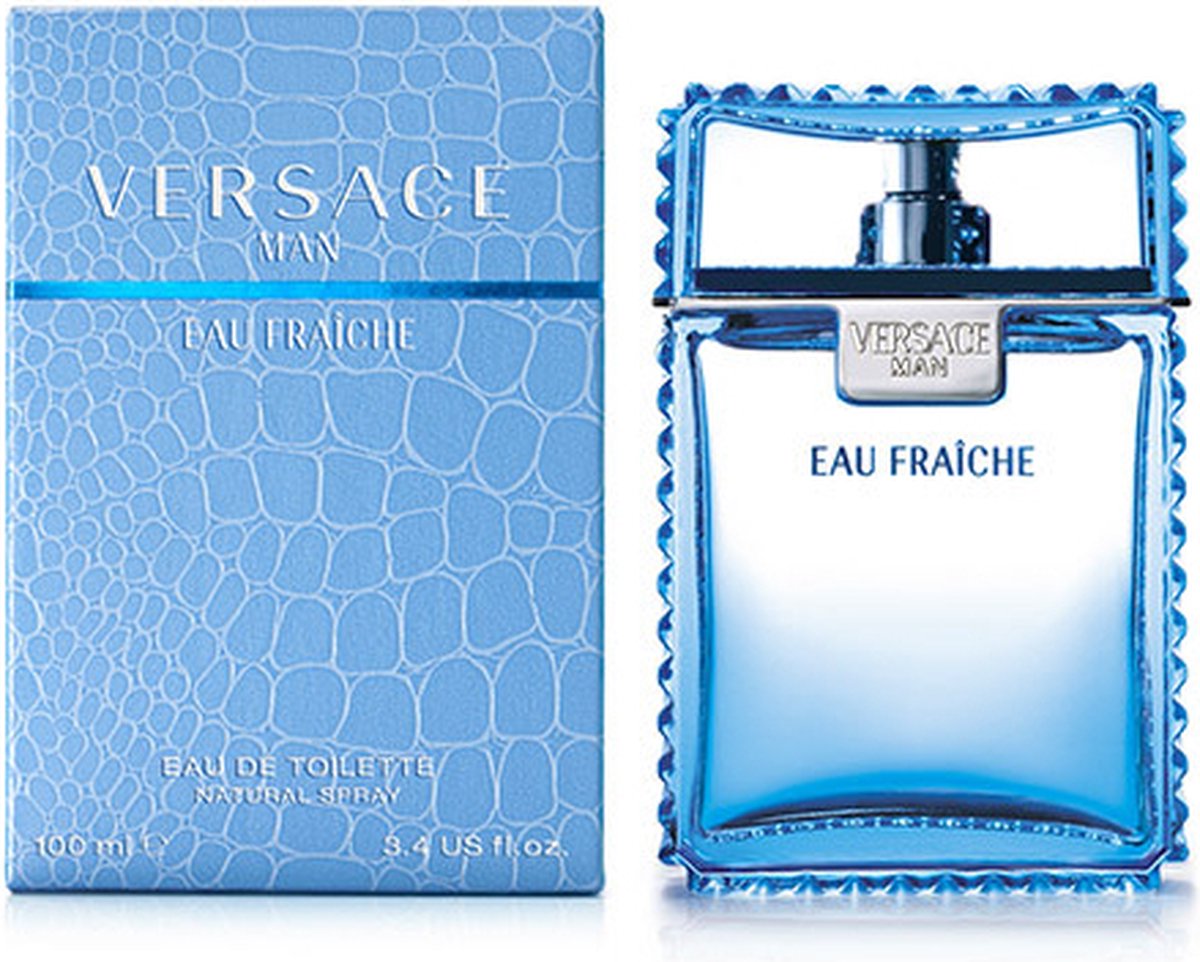 Versace Man Eau Fraîche 100 ml - Eau de Toilette - Herenparfum | bol.com