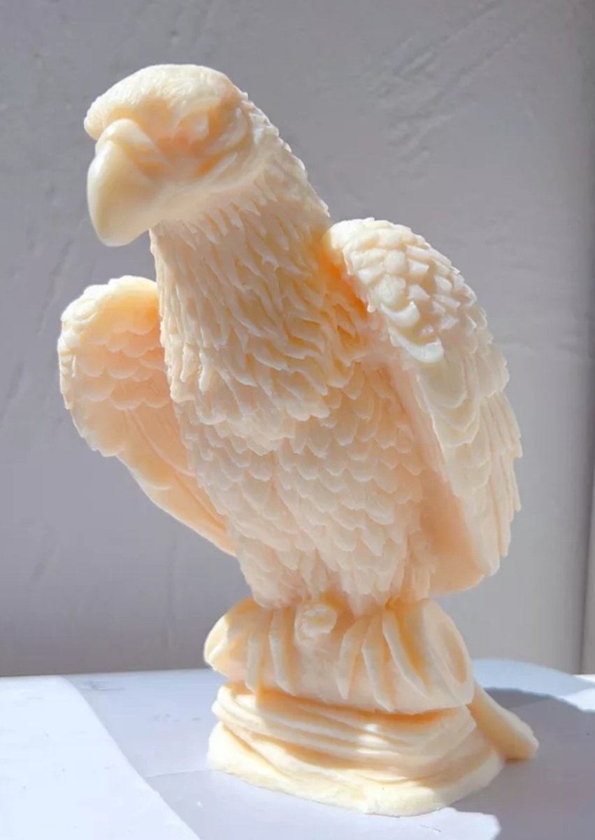 Adelaar creme kaars