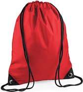 Premium Gymsac Sporttas BagBase - 11 Liter Bright Red