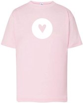 T-Shirt Heart-Roze-56