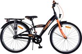 Vélo pour enfants Volare Thombike - Garçons - 24 pouces - Zwart Oranje - 3 vitesses