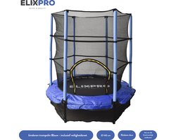 ElixPro Kinder Trampoline - Met veiligheidsnet - 50KG Draagvermogen -  Trampoline 140cm... | bol.com