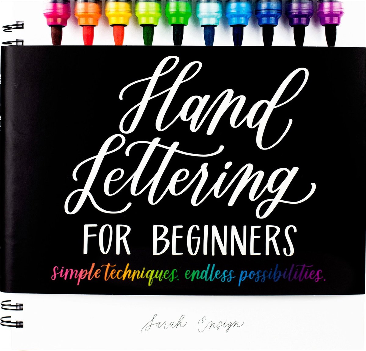 Hand Lettering for Beginners Sarah Ensign 9781615649808