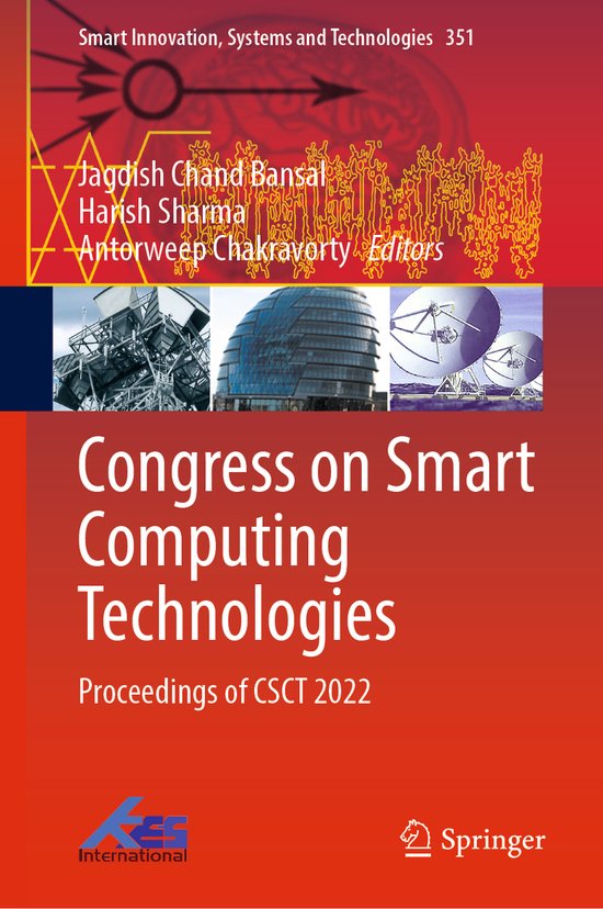 Smart Innovation, Systems and Technologies351- Congress on S ... - cover
