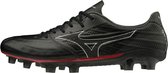 Mizuno - Rebula 3 Elite - Voetbalschoen - Maat 43 - Zwart - Zilver - Rood