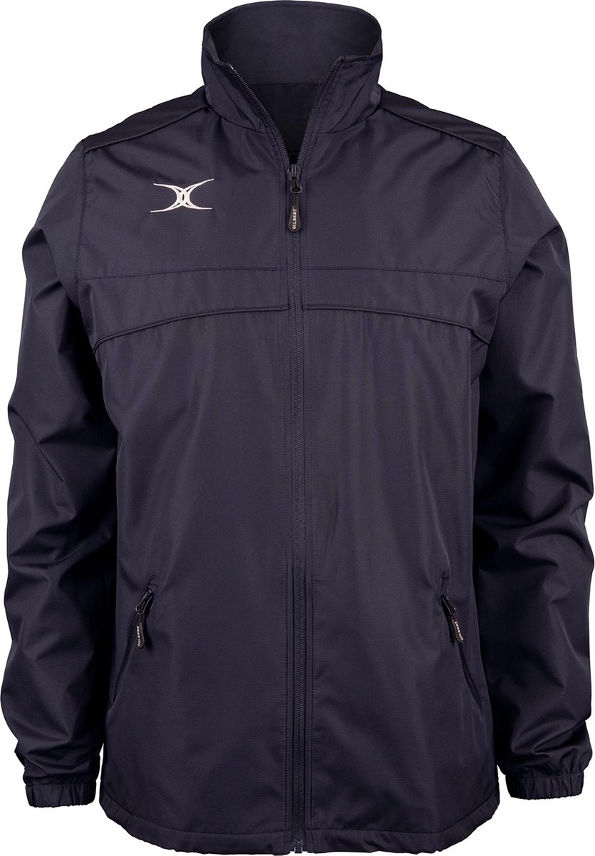 Gilbert Rugbyjas Photon Full Zip Blauw - S