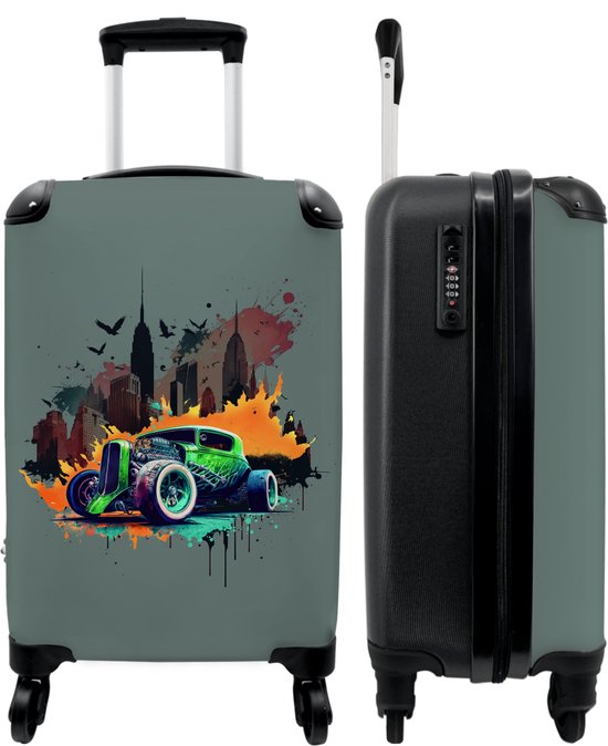 NoBoringSuitcases.com - Handbagage Koffer - Past binnen 55x40x20 cm en  55x35x25 cm -... | bol.com