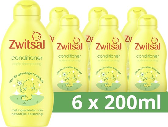 Zwitsal Conditoner - 6 x 200 ml - Emballage Avantage