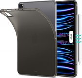 ESR Hoes Geschikt voor Apple iPad Pro 11 (2022/2021/2020) - Back Cover Flexibel en Dun TPU - Frosted Zwart