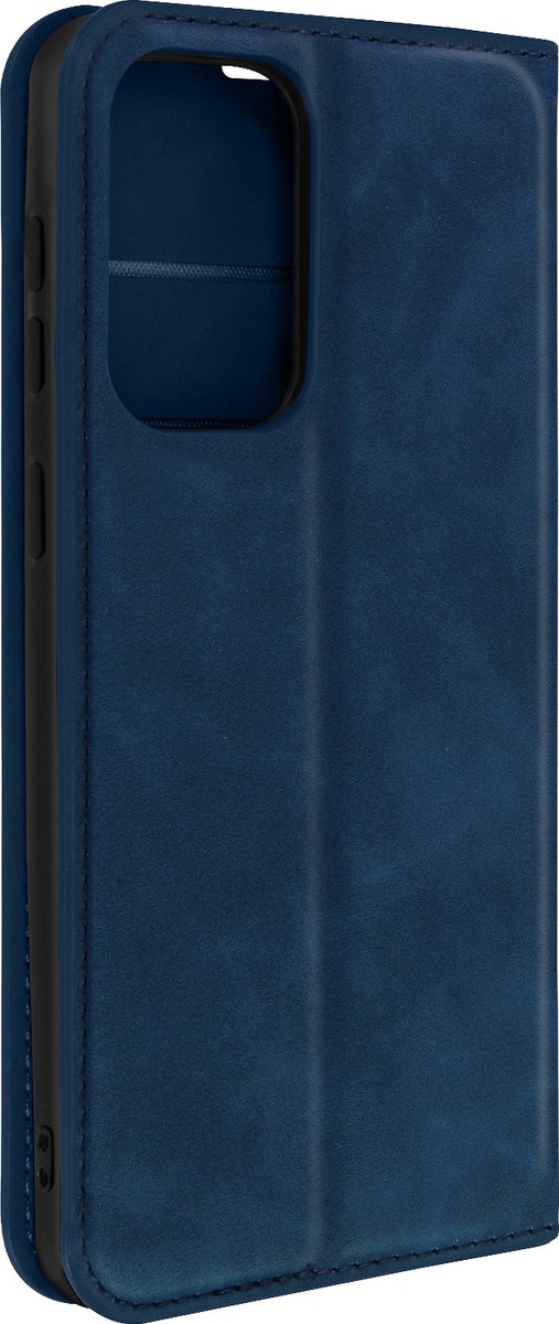 Geschikt voor Samsung Galaxy A33 Wallet Case Donkerblauw