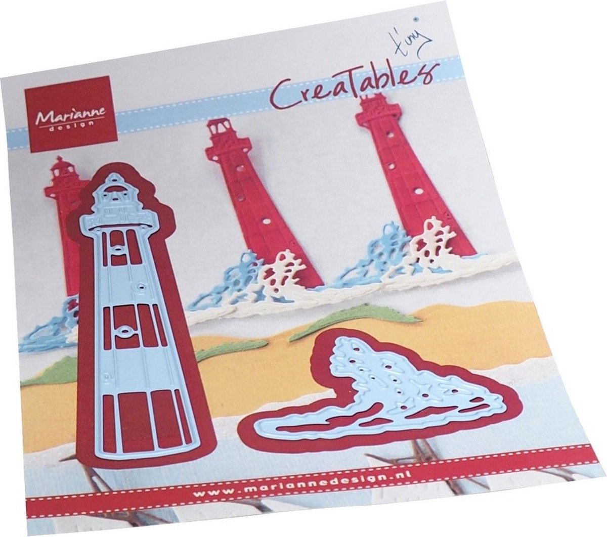 Marianne Design Creatables LR0808 - Tiny's Lighthouse & Surf