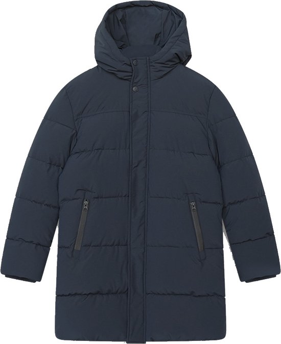 Jongens winterjas parka - Bike - Navy blauw