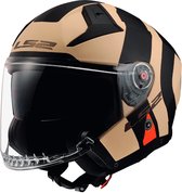 LS2 OF603 Infinity II Special Matt Sand 06 XL - Maat XL - Helm