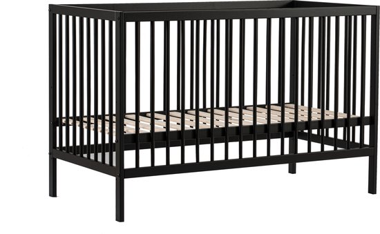 Cabino Baby Bed Mees Zwart 60 x 120 cm - cabino