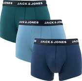 Jack & Jones 3P microfiber boxers paul blauw & groen - L