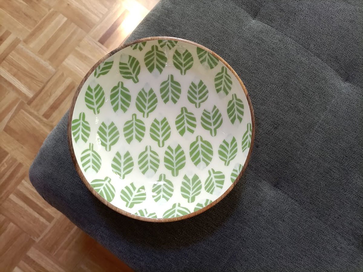 Relaxdays Salatschüssel, 3er Set, Mangoholz, 18, 23 und 28 cm