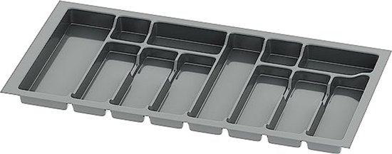 Lifewit Besteklade Organizer en Keukengerei Organizer Set, Uitbreidbaar Kookgerei Lade voor Keuken, Verstelbare Plastic Bestekhouder Opslag Verdeler voor Lepels Vorken Messen, Groot, Wit