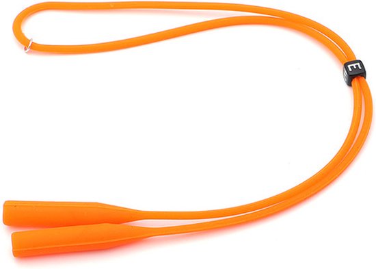 Cordon à lunettes en Siliconen - chaîne à lunettes - cordons à lunettes - Oranje