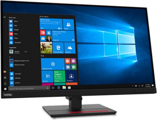 Écran Lenovo ThinkVision P27h-20 68,6 cm (27) 2560 x 1440 Wide Quad HD LCD  Noir - Écran - Lenovo