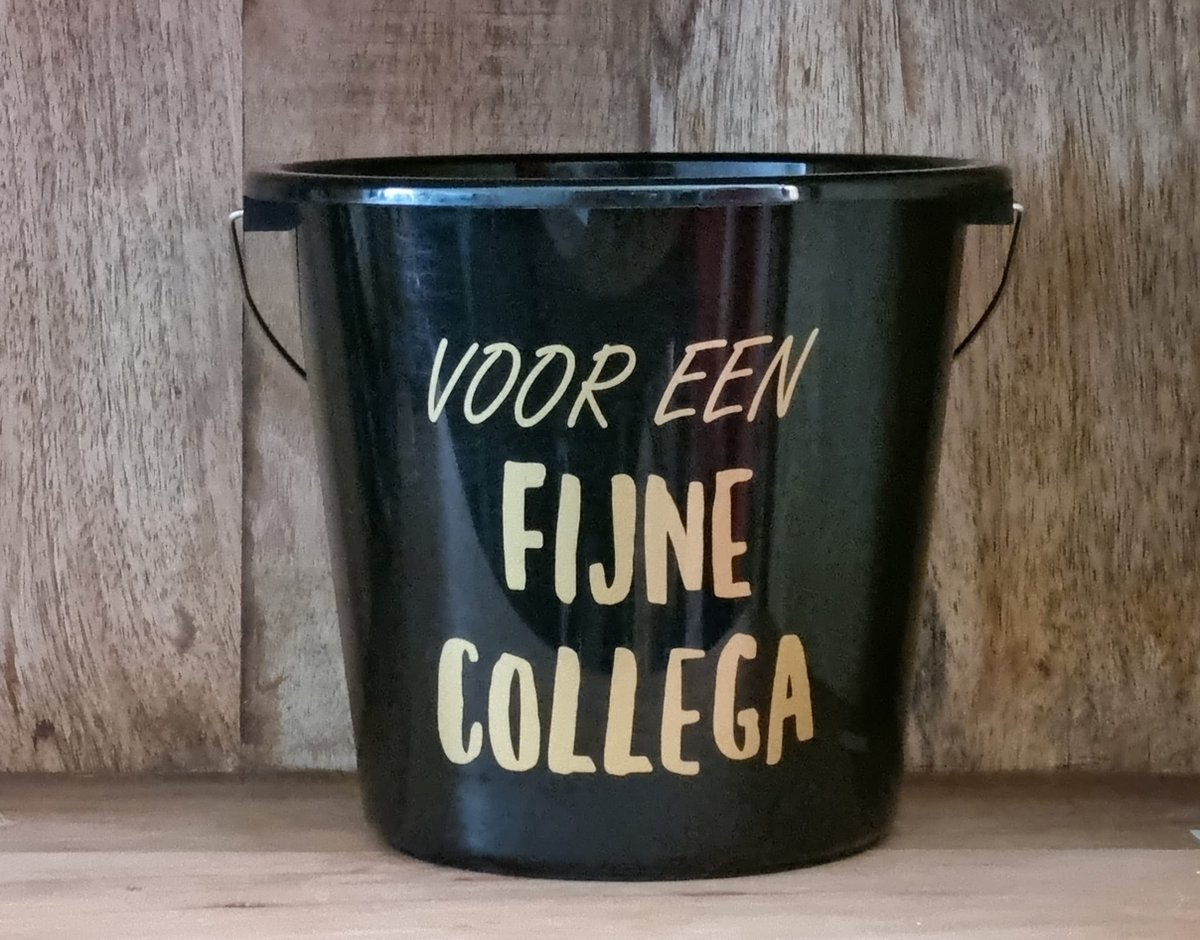 Goedkoopste Cadeau emmer voor een fijne collega