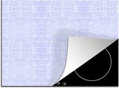 KitchenYeah® Inductie beschermer 75x52 cm - Inductie beschermer - Leer - Blauw - Dierenhuid - Kookplaataccessoires - Afdekplaat voor kookplaat - Inductiebeschermer - Inductiemat - Inductieplaat mat