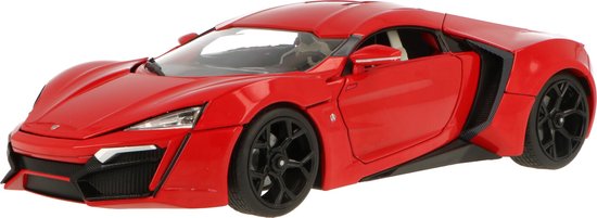 Lykan Hypersport w/Lights & Dom Figurine, Fast & Furious - Jada