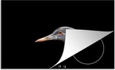 KitchenYeah® Inductie beschermer 81.2x52 cm - Vogel - Dieren - Portret - Kookplaataccessoires - Afdekplaat voor kookplaat - Inductiebeschermer - Inductiemat - Inductieplaat mat