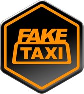 Piaggio Zip Logo Fake Taxi Oranje - Piaggio Zip Accessoires - Embleem - Oranje