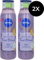 Nivea Fresh Blends Refreshing Shower Gel - 2 x 300 ml