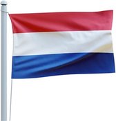 Nederlandse gevel vlag 90 x 150 cm met touwtjes.