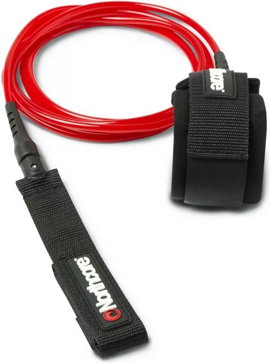 2023 Northcore 6mm Planche De Surf Leash 7ft Noco57 - Rouge