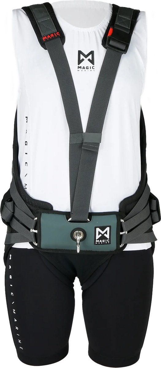 2022 Magic Marine Unisex Auerlian Harness - Black M