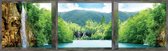 Papier peint photo Polaire Nature | Vert | GRAND 624x219cm