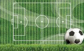 Football Pitch Photo Wallcovering