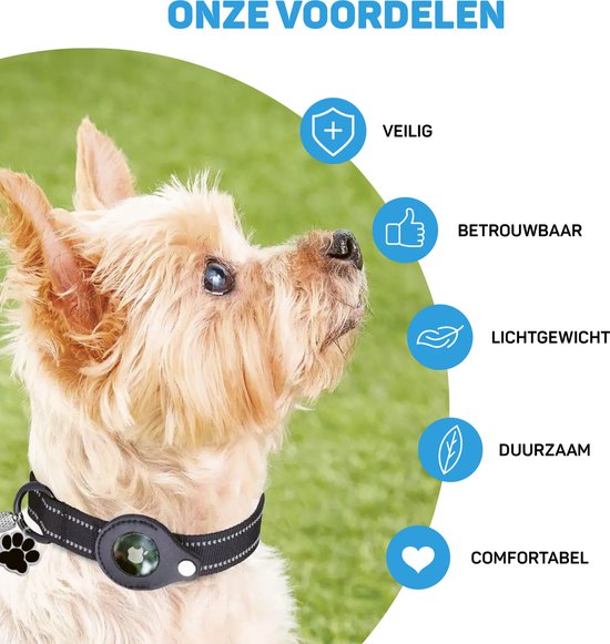 Étui De Protection En Nylon Pour Apple Airtag Pet Dog Cat Collier Réglable  R