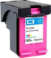 Inktcartridge Kleur Geschikt voor HP 303 / 303XL | Geschikt voor ENVY Photo 6220 - 6222 - 6230 - 6230 - 6232 - 6552 - 6255 - 6258 - 7120 - 7130 - 7132 - 7134 - 7155 - 7158 - 7164 - 7820 - 7822 - 7830 - 7855 - 7858 - 7864