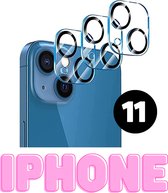 Iphone 11 - Camera lens protector - 9H Tempered Glass - screenprotector - beschermglas