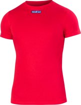 T-shirt Sparco B-ROOKIE - Sous-t-shirt confortable pour les passionnés de sport automobile - XXL - Rouge