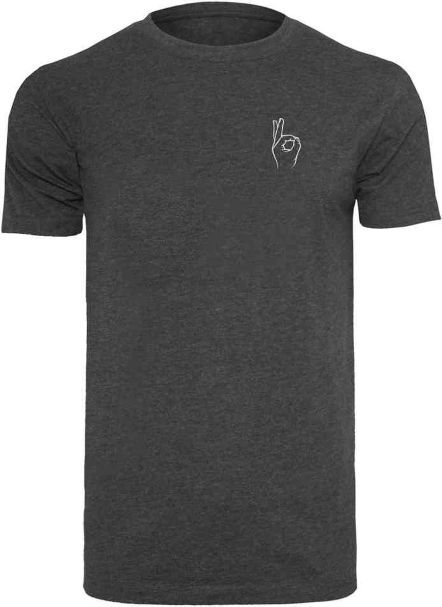 Mister Tee Easy Sign Heren T-shirt XS Grijs