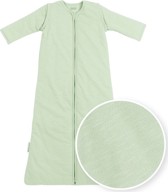 Meyco Baby Slub, sacco a pelo per bambini (sacco a pelo con maniche