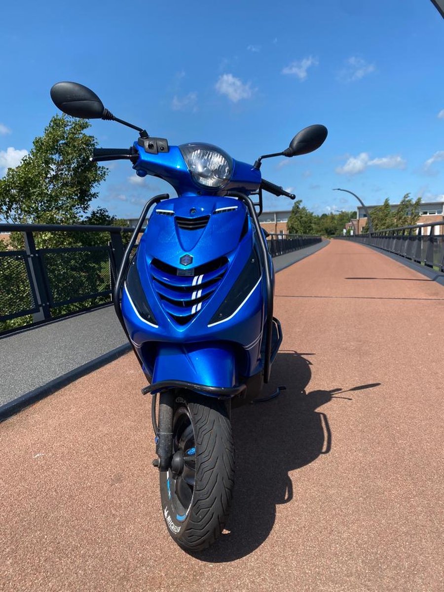 Piaggio Zip Accessoire - Scooter Stickers - Stickerpakket - Striping Pakket - Wit
