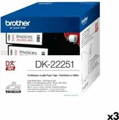 Continuous Thermal Paper Tape Brother DK-22251