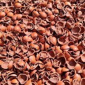 Hazelnoot doppen in zak (20 liter) | 123natuurproducten.nl | Tuindecoratie en bodembedekking | Alternatief voor Cacaodoppen