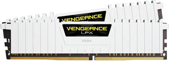 RAM Memory Corsair CMK16GX4M2B3200C16W DDR4 CL16 16 GB DDR4-SDRAM