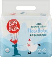 Bonbébé Ultra zachte luiers New Born 2-5 kg - Pak met 27 stuks