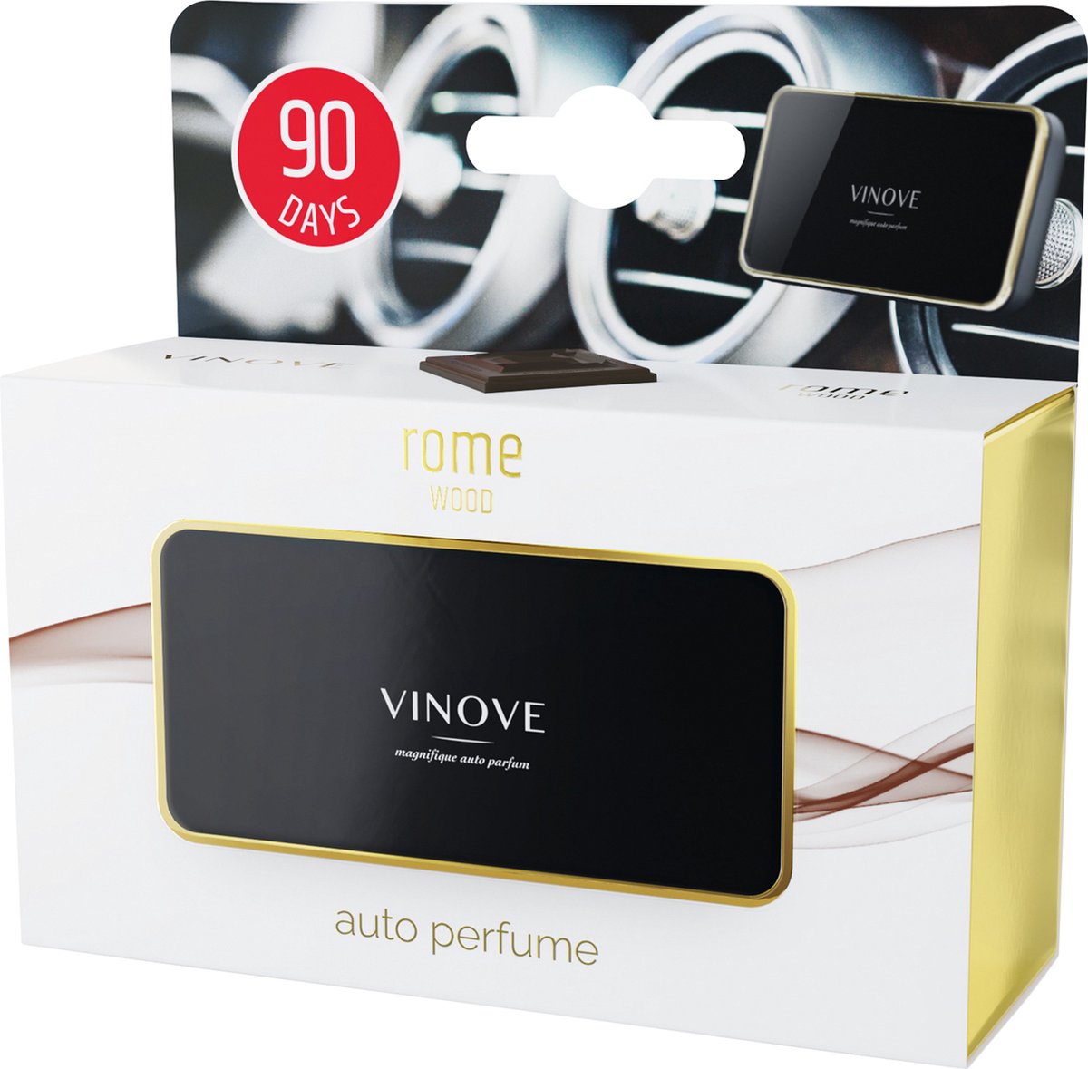 Vinove – Autoparfum – Car Airfreshner – Luxe Rome - Luxury