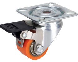 dörner + helmer 771035 Zwenkwiel Wieldiameter: 35 mm Draagvermogen (max.): 100 kg 1 stuk(s)