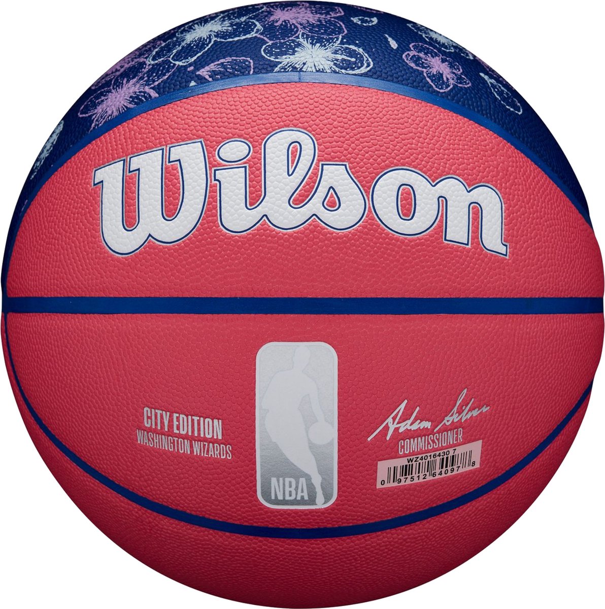 Wilson NBA Team City Collector Washington Wizards Basketbal Maat 7